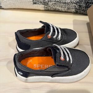 Gently worn toddler Sperry sneakers